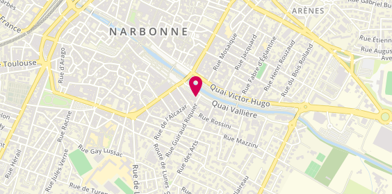 Plan de Narbonne Immobilier 2, 18 Quai Valliere, 11100 Narbonne