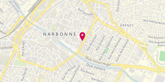 Plan de Agence Gambetta, 15 Bis Boulevard Gambetta, 11100 Narbonne