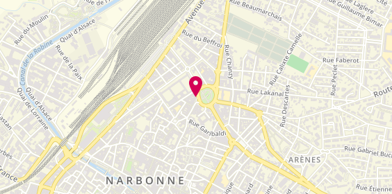 Plan de Galmam Immobilier, 20 Place Therese Leon Blum, 11100 Narbonne