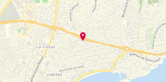 Plan de Fleurot Immobilier agence du Peymian, 4 avenue d'Auvergne, 13600 La Ciotat