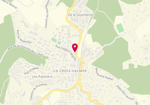 Plan de Immosur, 572 Boulevard de Saint Raphaël, 83420 La Croix-Valmer