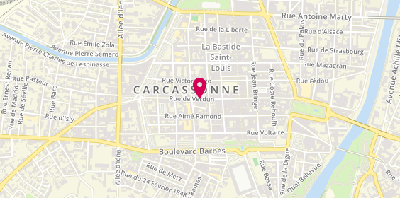 Plan de 3 c'Immobilier, 67 Rue de Verdun, 11000 Carcassonne