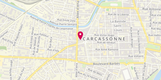 Plan de Loubat Immobilier, 2 place Davilla, 11000 Carcassonne