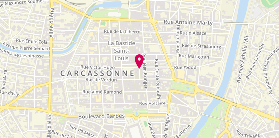 Plan de Idd, 12 Rue Pinel, 11000 Carcassonne