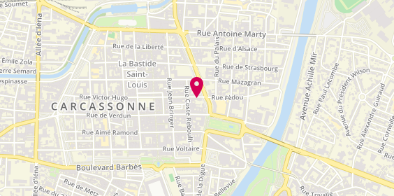 Plan de Agence Maugard-Gayraud, 5 Rue Barbès, 11000 Carcassonne