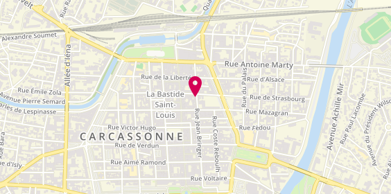 Plan de Voilà Immobilier, 71 Rue Jean Bringer Appartement 4, 11000 Carcassonne