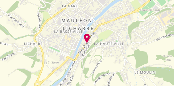 Plan de Agence Lougarot, 62 Rue Victor Hugo, 64130 Mauléon-Licharre