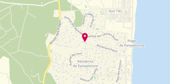 Plan de Agence de Pampelonne, 26 Boulevard Patch, 83350 Ramatuelle