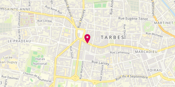 Plan de Caubet Immobilier, 13 Rue Maréchal Foch, 65000 Tarbes