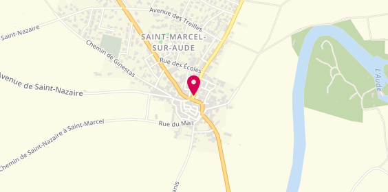 Plan de Saint Marcel Immobilier, 2 avenue de Narbonne, 11120 Saint-Marcel-sur-Aude