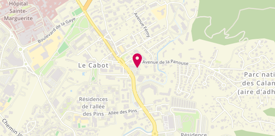 Plan de Agence AHORA IMMOBILIER - Marseille - Vente Location Gestion Estimation, 11 Boulevard du Redon, 13009 Marseille
