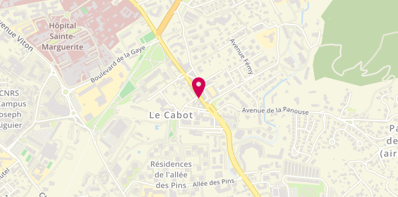 Plan de Suissa Conseil Immobilier, 76 Boulevard du Cabot, 13009 Marseille