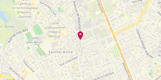 Plan de Coulange Immobilier, 400 Avenue Mazargues, 13008 Marseille