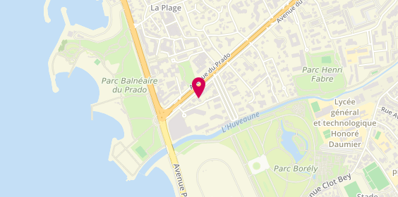 Plan de Terrasse du Sud - Agence Immobilière à Marseille, 565 avenue du Prado, 13008 Marseille