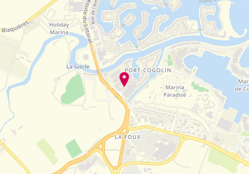 Plan de Immobilière du Golfe de St Tropez, 4 Allée du Grand Port, 83310 Cogolin