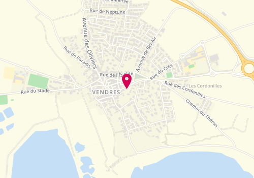 Plan de MVP Transactions, 24 avenue de Valras, 34350 Vendres