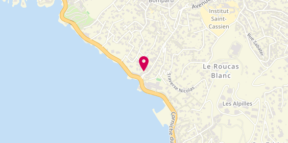 Plan de Evaltec Immobilier, 250 chemin du Vallon de l'Oriol, 13007 Marseille