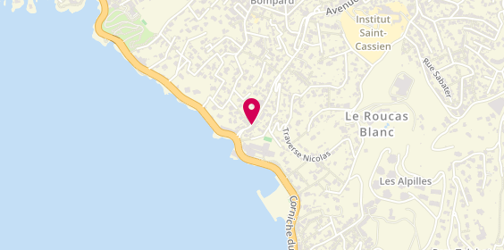 Plan de THE OTHER FLAT - Location Meublée Marseille, 263 chemin du Vallon de l'Oriol, 13007 Marseille