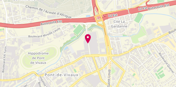 Plan de Stéphane Plaza Immobilier, 27 avenue Comtesse Lily Pastré, 13010 Marseille
