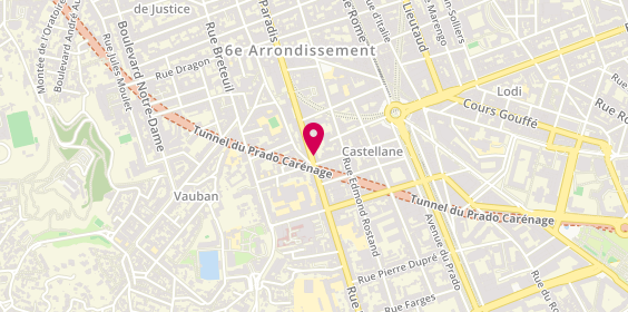Plan de Jerome Daher Immobilier, 193 Rue Paradis, 13006 Marseille
