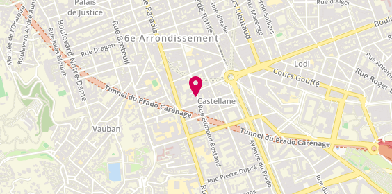Plan de New Home Immo, 78 Rue Edmond Rostand, 13006 Marseille