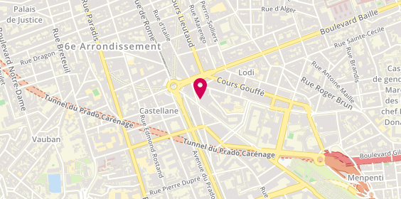 Plan de Benjamin Immobilier, 25 avenue Jules Cantini, 13006 Marseille