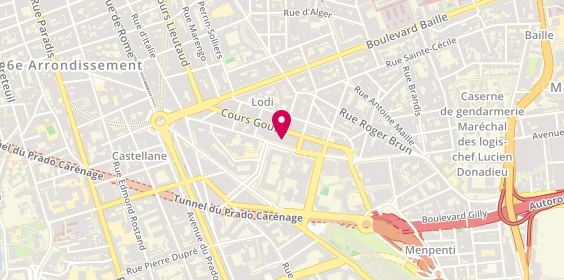 Plan de Agence Etoile Castellane, 61 avenue de Toulon, 13006 Marseille