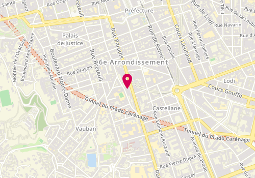 Plan de Mon Conseil Immobilier, 150 Rue Paradis, 13006 Marseille