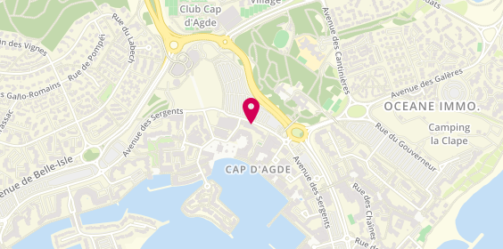 Plan de Spotissime | Agence Immobilière Cap d'Agde, 37 avenue des Sergents, 34300 Cap D'agde