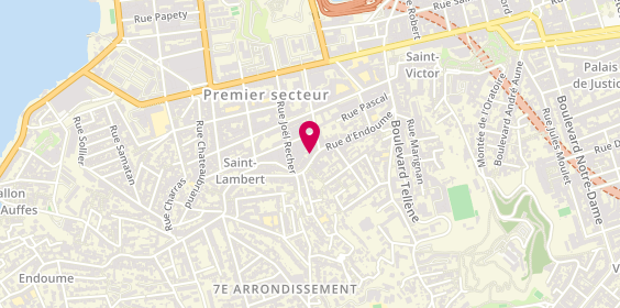 Plan de Immobilière C Trium, 136 Rue d'Endoume, 13007 Marseille