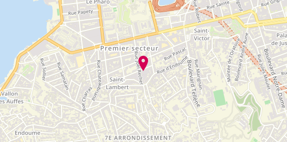 Plan de Musso Immobilier, 17 Rue du Coteau, 13007 Marseille