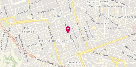 Plan de Git'Immo Gestion, 3 Rue Dragon, 13006 Marseille