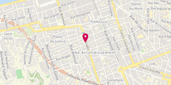 Plan de Oralia Couturier, 112 Rue Paradis, 13006 Marseille
