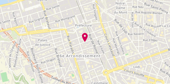 Plan de Immobilière Saint Jacques, 11 Rue Saint Jacques, 13006 Marseille