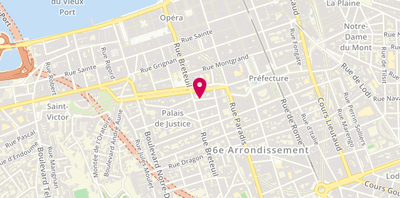 Plan de Societe Immobiliere Phoceenne, 13 Rue Docteur Combalat, 13006 Marseille