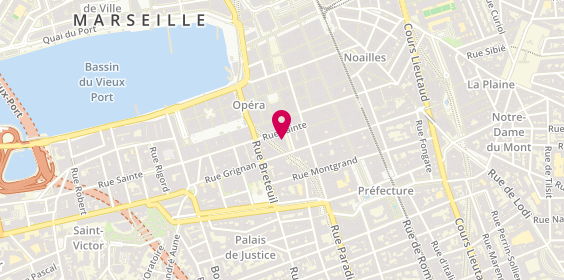 Plan de Agence immobilière Marseille– Espaces Atypiques, 22 Rue Lulli, 13001 Marseille