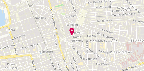 Plan de Terrasse en Ville, 26 Rue des 3 Frères Barthélémy, 13006 Marseille