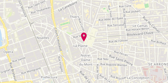 Plan de Immobiliere Castella Transaction, 38 Place Jean Jaures, 13001 Marseille