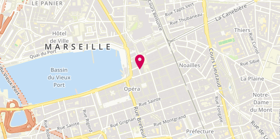 Plan de Agence Etoile, 7 Rue Beauvau, 13001 Marseille