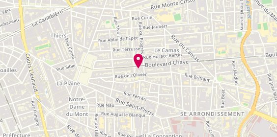 Plan de Pm Immobilier, 70 Boulevard Chave, 13005 Marseille