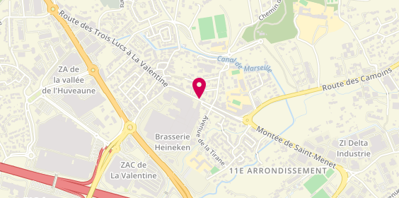 Plan de Llinares Immobilier 13011, 43 Rue de l'Audience, 13011 Marseille