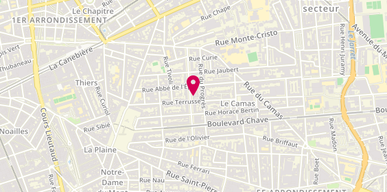 Plan de Buddy's Immobilier, 57 Boulevard Eugène Pierre, 13005 Marseille