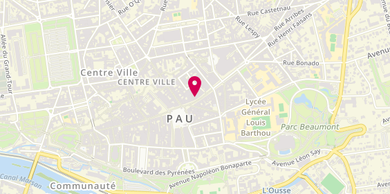 Plan de Agence Foch, 16 Rue Maréchal Foch, 64000 Pau