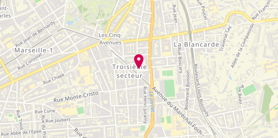 Plan de Orpi Agences No1, 31 Rue Dr Acquaviva, 13004 Marseille