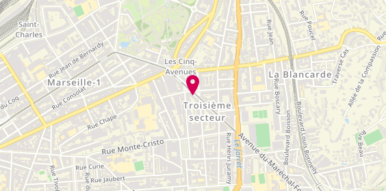 Plan de L'Immobiliere Foch, 14 Avenue Marechal Foch, 13004 Marseille