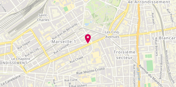Plan de Immobiliere Maurel, 191 Boulevard de la Libération, 13001 Marseille
