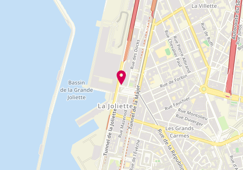 Plan de Yhm Immobilier, Les Docks - Atrium 10.6
10 Place de la Joliette, 13002 Marseille