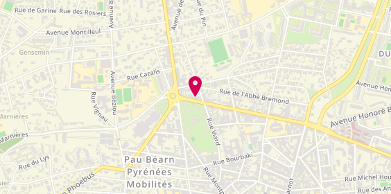 Plan de Le COL Pau, 112 Boulevard d'Alsace Lorraine, 64000 Pau