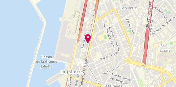 Plan de L'Immobiliere Cepac, 9 Boulevard de Dunkerque, 13002 Marseille