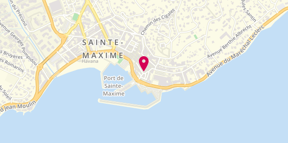 Plan de Agence B.I.R.D, 6 Rue Jean Aicard, 83120 Sainte-Maxime